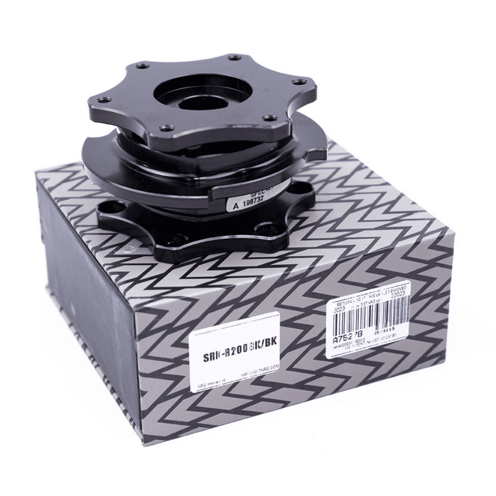 NRG SFI 42.1 D SHAPED QUICK RELEASE STEERING WHEEL HUB ADAPTER [KEY WAY]