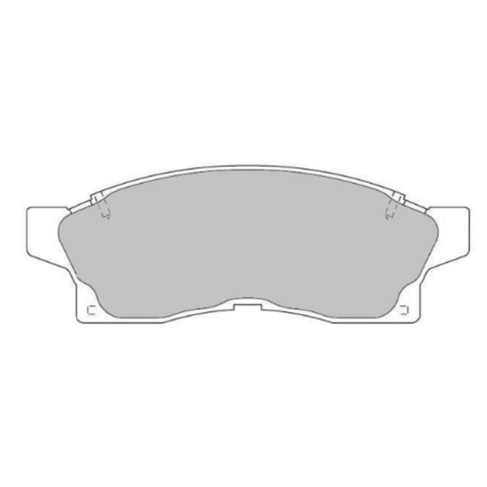 PBS PROTRACK FRONT BRAKE PADS | FOR TOYOTA MR2 MK2 REVISION 1 [1989-12/1991]