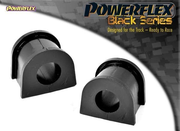 POWERFLEX BLACK REAR ANTI ROLL BAR TO CHASSIS BUSH 19MM SUBARU LEGACY LEGACY BE, BH (1998 - 2003)