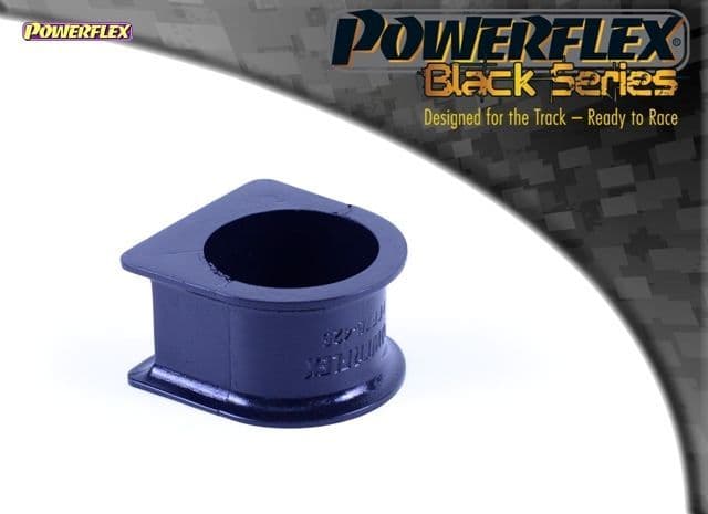 POWERFLEX BLACK STEERING RACK MOUNT ROUND BUSH TOYOTA STARLET/GLANZA TURBO EP82 & EP91