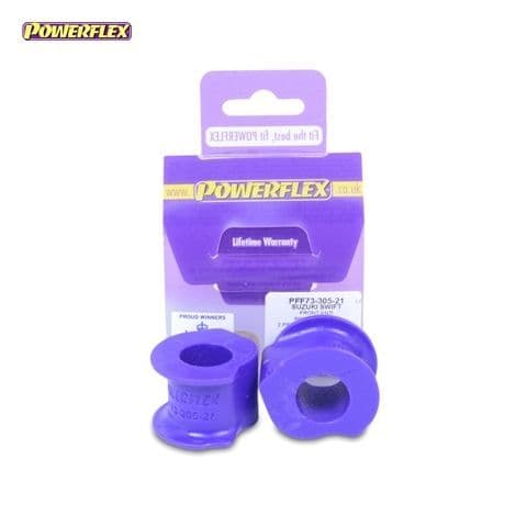 POWERFLEX FRONT ANTI ROLL BAR BUSH 21MM SUZUKI SWIFT SPORT MK2 ZC31S 2006 - 2010