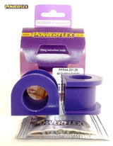 POWERFLEX FRONT ANTI ROLL BAR BUSH 26MM MITSUBISHI EVOLUTION VII,VIII&IX INC 260 01-07