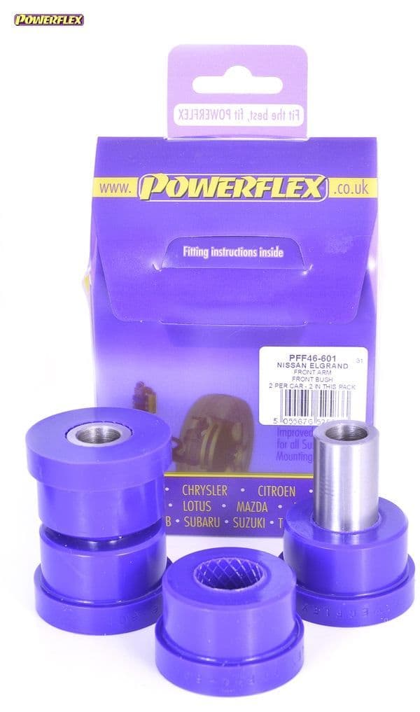 POWERFLEX FRONT ARM FRONT BUSH NISSAN ELGRAND E51 2002 - 2010
