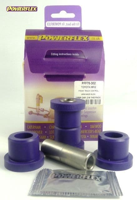 POWERFLEX FRONT INNER TRACK CONTROL ARM BUSH TOYOTA MR2 GEN2 SW20 (1989 - 1999) PFF76-302