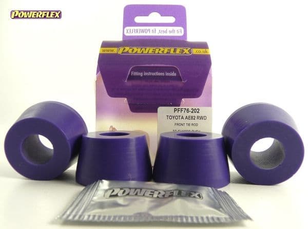 POWERFLEX FRONT TIE ROD TO CHASSIS BUSH TOYOTA COROLLA MODELS COROLLA AE86 (1984 - 1987)