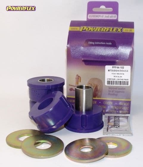 POWERFLEX FRONT WISHBONE REAR BUSH MITSUBISHI EVOLUTION IV, V & VI RS/GSR 1996 - 2001