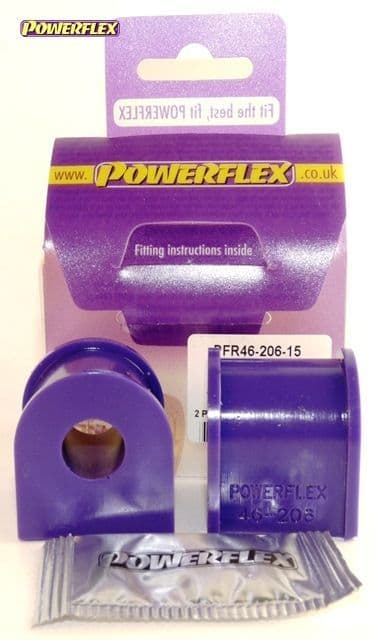 POWERFLEX REAR ANTI ROLL BAR BUSH 15MM NISSAN 200SX - S13, S14, & S15