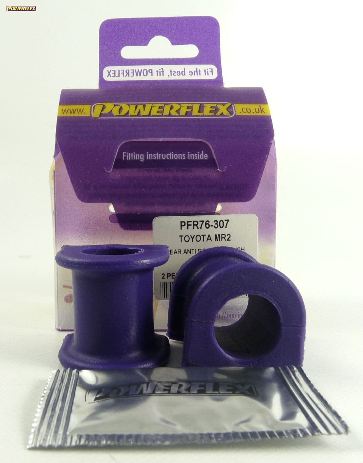 POWERFLEX REAR ANTI ROLL BAR BUSH 20MM TOYOTA MR2 GEN2 SW20 (1989 - 1999)