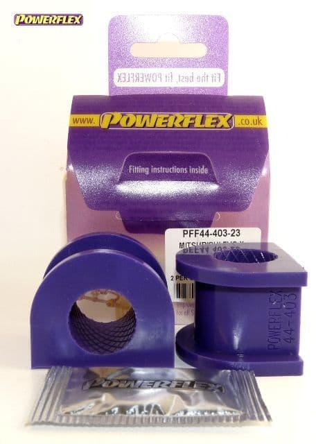 POWERFLEX REAR ANTI ROLL BAR TO CHASSIS BUSH 23MM MITSUBISHI EVOLUTION X CZ4A 10/07-05/16