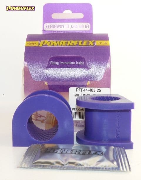 POWERFLEX REAR ANTI ROLL BAR TO CHASSIS BUSH 25MM MITSUBISHI EVOLUTION X CZ4A 10/07-05/16