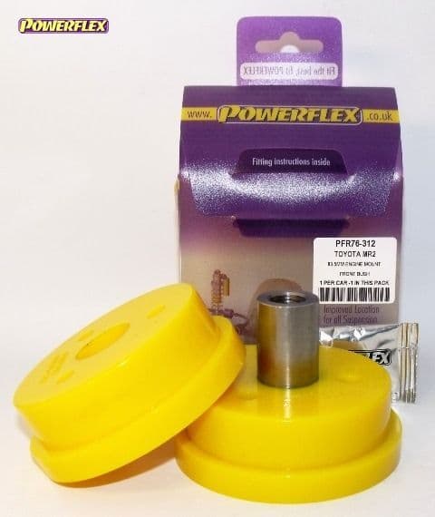 POWERFLEX REAR LOWER ENGINE MOUNT FRONT 83.5MM TOYOTA MR2 GEN2 SW20 (1989 - 1999) PFR76-312