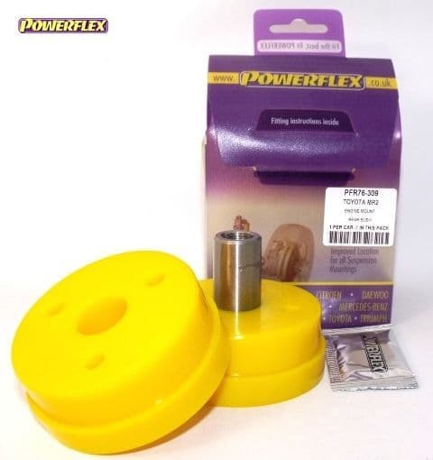 POWERFLEX REAR LOWER ENGINE MOUNT REAR 79MM TOYOTA MR2 GEN2 SW20 (1989 - 1999)