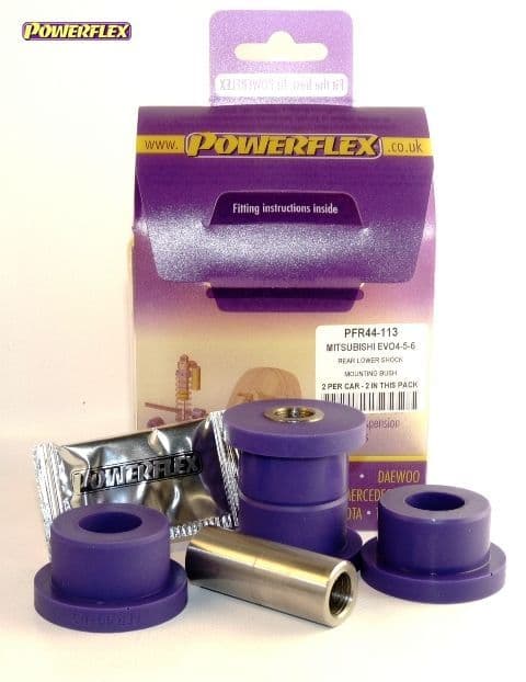 POWERFLEX REAR LOWER TRACK CONTROL ARM INNER BUSH MITSUBISHI EVOLUTION IV,V&VI RS/GSR 96-01