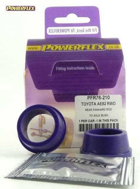 POWERFLEX REAR PANHARD ROD TO BEAM BUSH TOYOTA COROLLA MODELS COROLLA AE86 (1984 - 1987)