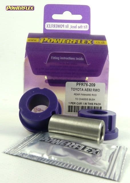 POWERFLEX REAR PANHARD ROD TO BODY BUSH TOYOTA COROLLA MODELS COROLLA AE86 (1984 - 1987)