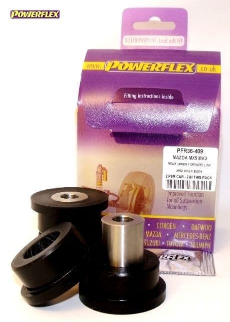 POWERFLEX REAR UPPER FORWARD LINK ARM INNER BUSH MAZDA MX-5, MIATA, EUNOS MK3 NC (2005-2015)