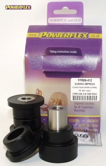 POWERFLEX REAR UPPER LATERAL TIE BAR OUTER SUBARU LEGACY LEGACY BE, BH (1998 - 2003)