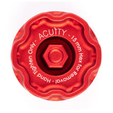 ACUITY Podium Oil Cap in Satin Red for Hondas/Acuras
