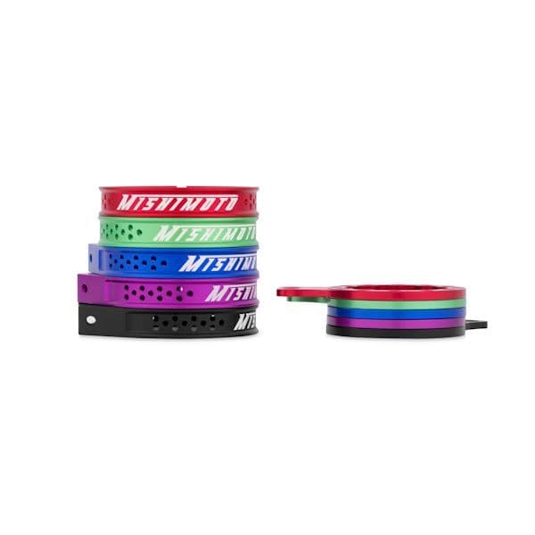 REPLACEMENT BRACKET SET FOR MISHIMOTO BAFFLED OIL CATCH CAN, RED