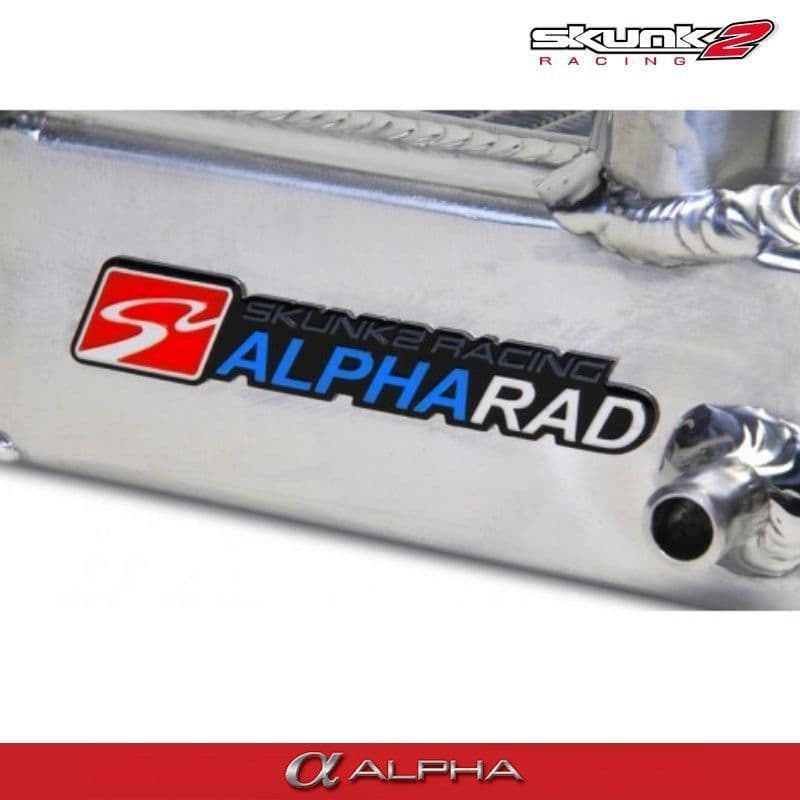 SKUNK2 ALPHA SERIES HALF RADIATOR 88-91 HONDA CIVIC EF CRX