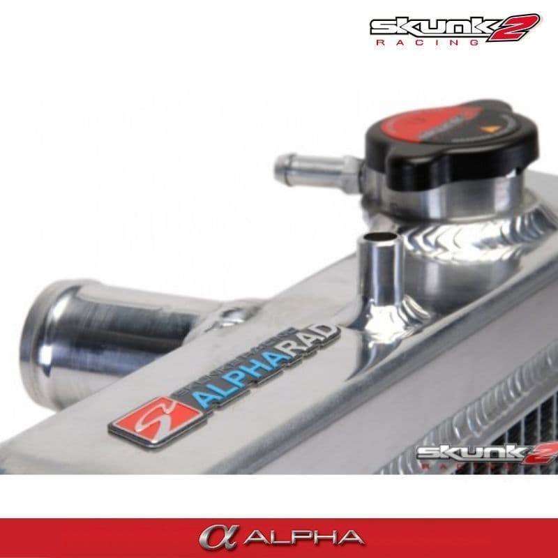 SKUNK2 ALPHA SERIES HALF RADIATOR 88-91 HONDA CIVIC EF CRX