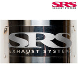 SRS EXHAUST SYSTEMS MIDSECTION STAINLESS STEEL LONG (CIVIC 95-01 2/3/4DR)