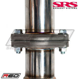 SRS EXHAUST SYSTEMS R60 CATBACK SYSTEM TÜV (HONDA CIVIC EP3 TYPE R)