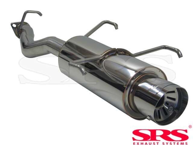 SRS EXHAUSTS AXLEBACK SYSTEM STAINLESS STEEL G55 (PRELUDE 92-96)