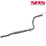 SRS EXHAUSTS MIDSECTION STAINLESS STEEL (HONDA CRX 87-93)