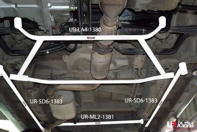 ULTRA RACING 2-POINT MID BRACE HONDA ODYSSEY 94-98 RA 2.2