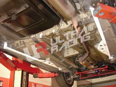 ULTRA RACING 2X 3-POINT FLOOR BARS HONDA CIVIC 01-05 2/4D