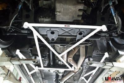 ULTRA RACING 4-POINT FRONT LOWER H-BRACE NISSAN SKYLINE GTR R33