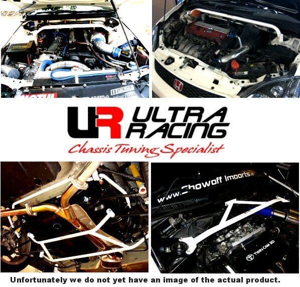 ULTRA RACING REAR C-PILLAR BAR ADJ. HONDA CIVIC 88-91 3D